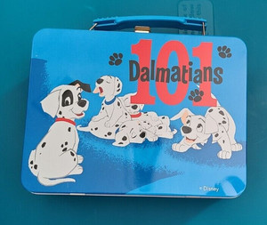 Disney Lunch Box / 101 Dalmatians Themed-Tin (Excellent Condition)