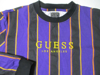 Los Angeles Long Sleeve T Shirt Purple 