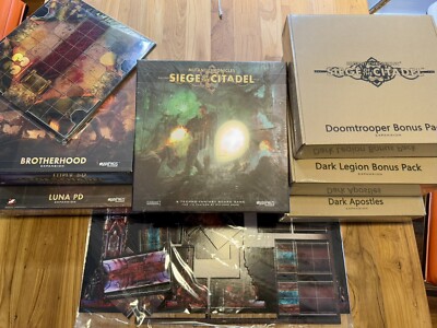 Siege of the Citadel Mutant Chronicles - 2nd Ed - Kickstarter Ed - Brand New