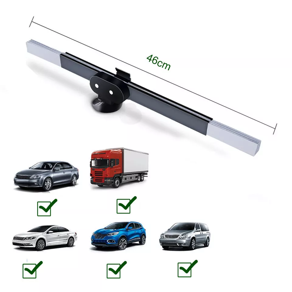 Protective Car Rear Window Sunshades Retractable Windshield Curtain Sun Visor - Image 4 of 4