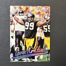 Levon Kirkland 1997 Ultra #167 Pittsburgh Steelers Football
