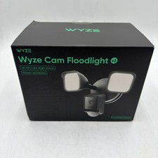 Wyze Cam Floodlight V2 Motion-Activated 2K HD Color Night Vision Camera