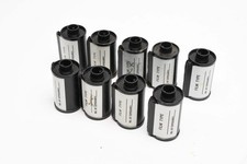 9X blank reloadable 35mm film canisters