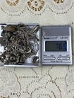 LOT OF CLEAN STERLING SILVER JEWELRY/PARTS FOR SCRAP, BEADS, PARTS 76.5 Grams — photo 1