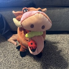 Disney Lion King Pumba Stuffed Animal Genuine Original Disney    