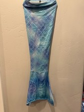 Kids Rainbow Mermaid Tail Swimsuit Costume for Girls 3-12 Swimmable Fun