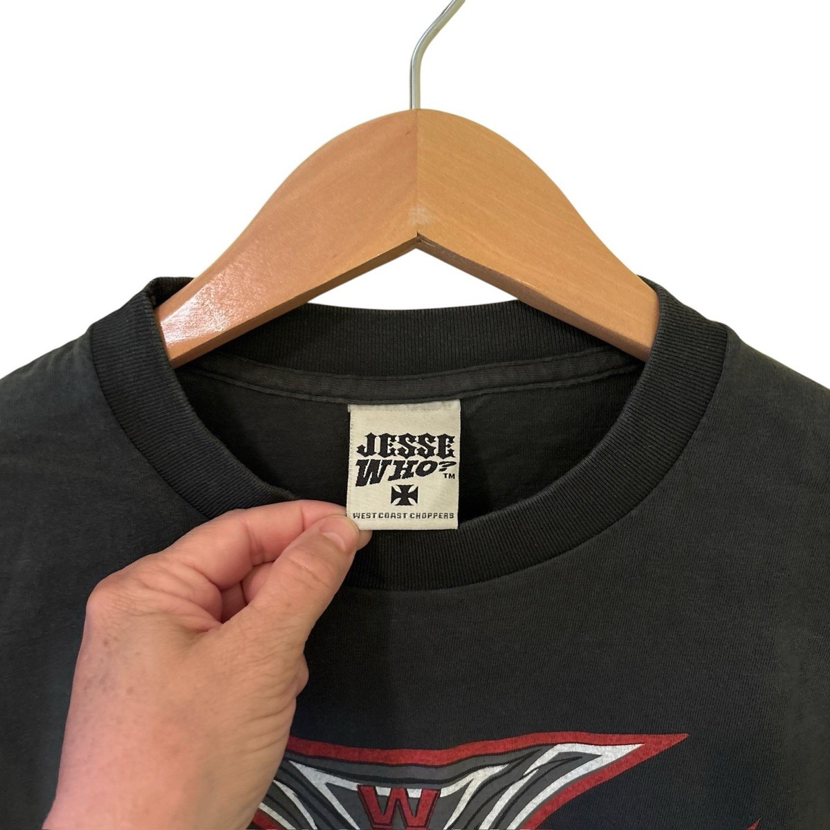 VINTAGE WEST COAST CHOPPERS JESSE JAMES DEVIL SPADE Long Sleeve L
