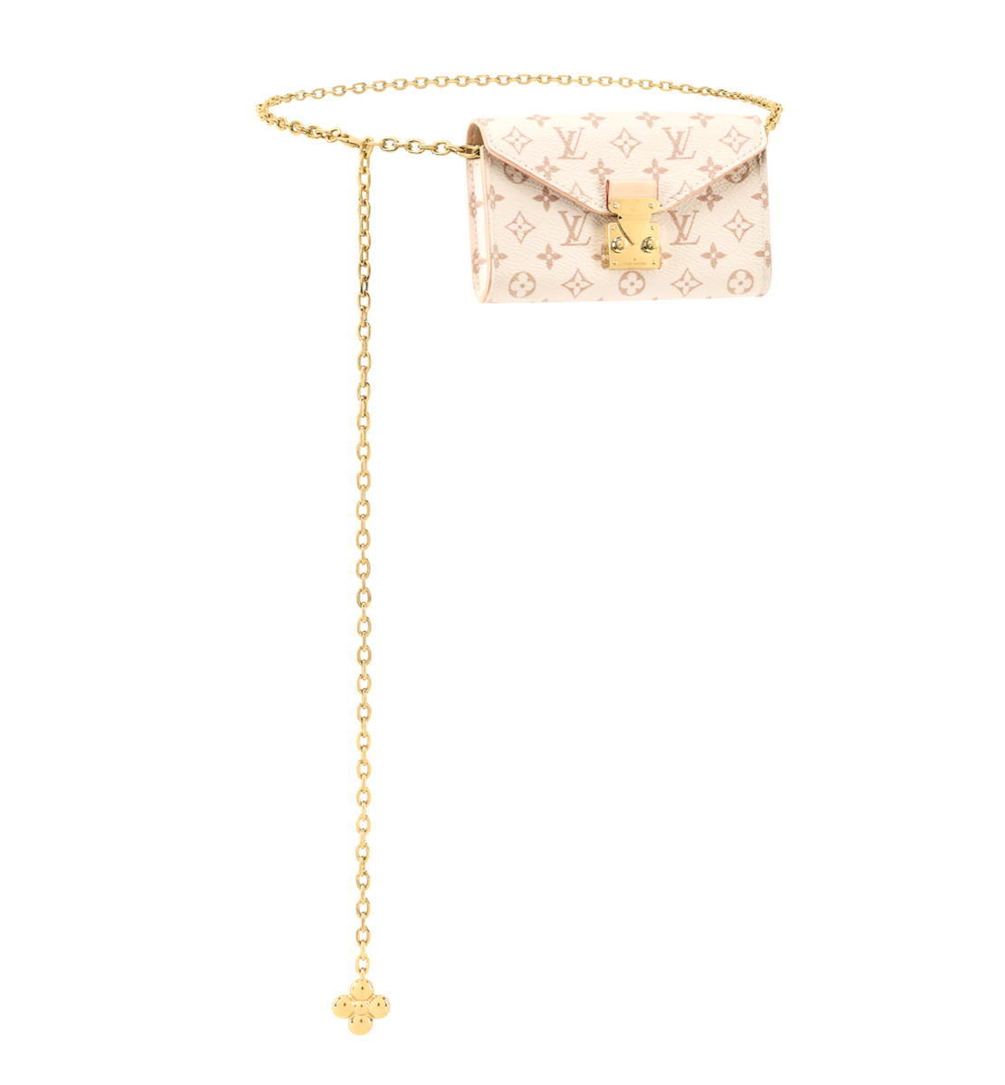 Louis Vuitton M4871Z Belt Pouch Metis New Authentic Monogram Chain