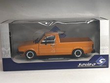 Solido 1982 Volkswagon Caddy MK1 Orange 1:18 Die Cast #1803502
