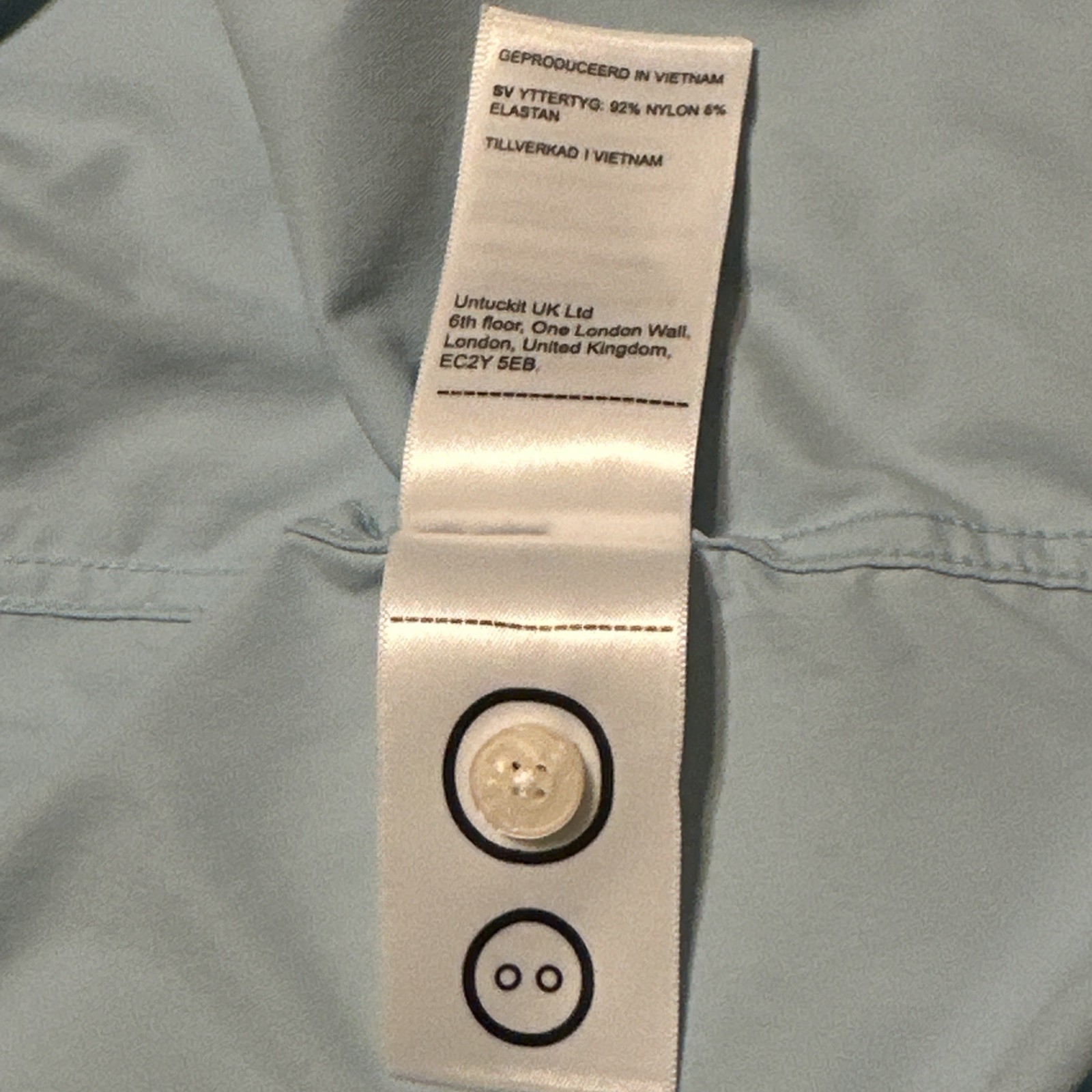 UNTUCKit Gironde Performance Button Front Shirt M… - image 12