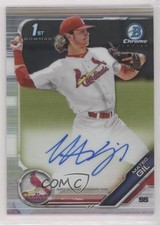 2019 Bowman Chrome Prospect Auto Mateo Gil #CPA-MG Auto 0t2