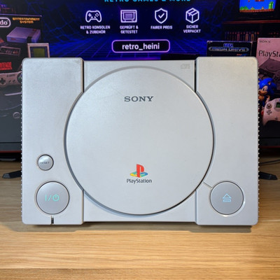 Sony PlayStation 1 PS 1 SCPH-7502 PAL Grau keine Vergilbung nur Konsole