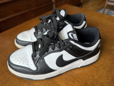 Nike Dunk Low Panda White Black Sneakers US Size 6.5 Women's DD1503-101