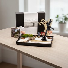 Mindfulness Zen Garden for Home or Office with Decorative Elements