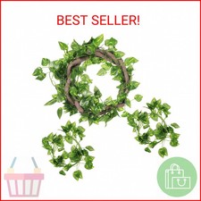 Canlierr 4 Pcs Reptile Vines, Flexible Bendable Jungle Climbing Vine Terrarium,