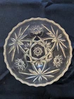 Anchor Hocking Early American Prescut Star Of David Bowl 5 1/4 Inch Vintage