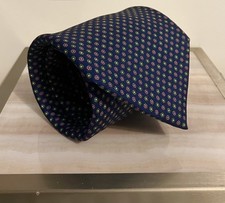 Brooks Brothers Makers Pure Silk Floral Tie Made in USA