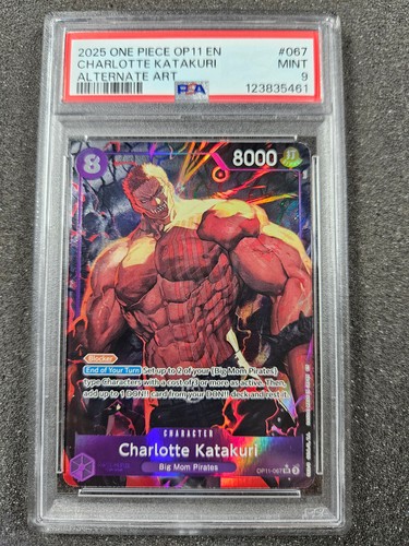 Charlotte Katakuri (Alternate Art) graded PSA 9 for sale on eBay
