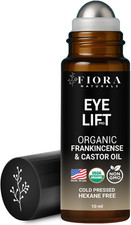 Organic Castor Oil and Frankincense Roll on   100 Pure Hexane Free Eye Oil for