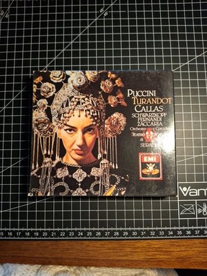 Giacomo Puccini Turandot Callas La Scala Milano Serafin 2 Kassetten Set EMI 1987