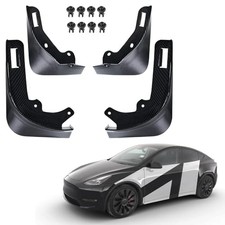 Mud Flaps for Tesla Model Y 2020 2021 2022 Model Y 20-24 matte carbon fiber 