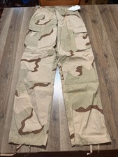 Vintage US Military Cargo Pants Men Small Long Desert Storm Camo 1990 Combat BDU