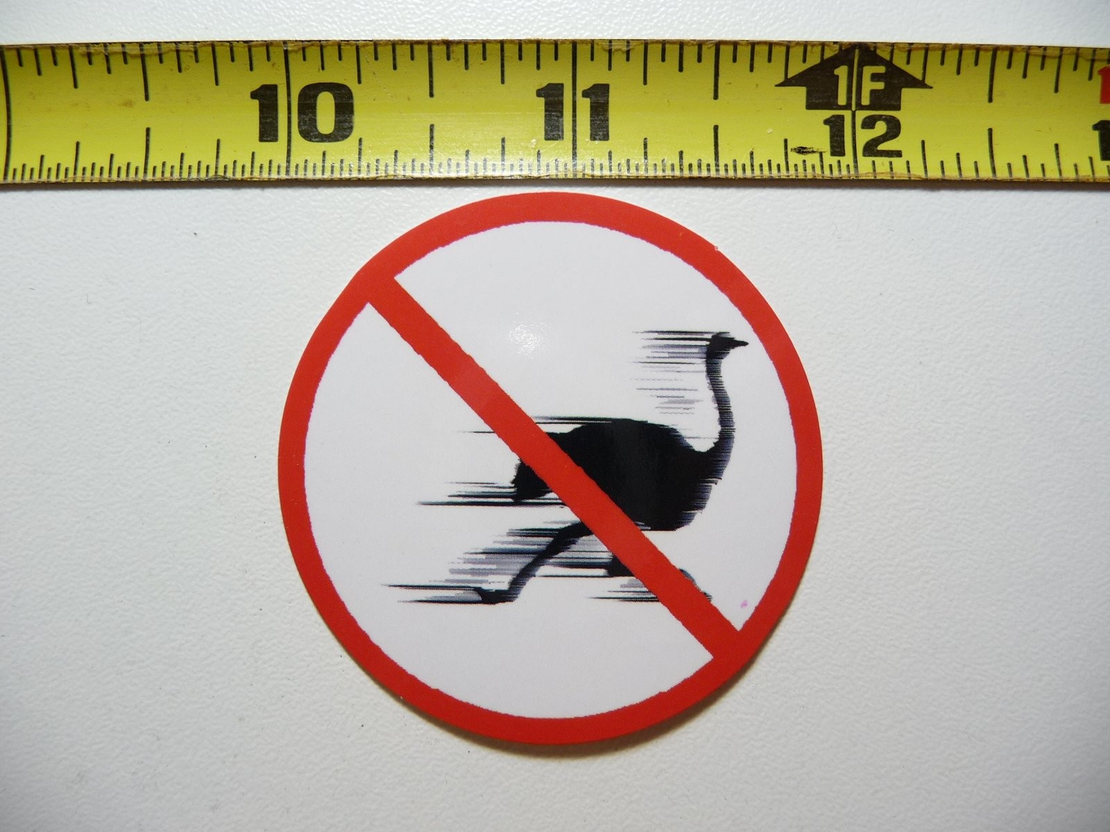 No Speeding Decal - Work Zone Prohibited Sticker