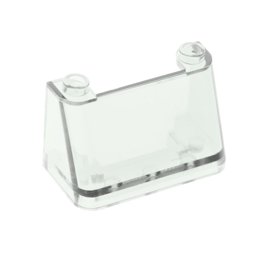 1X Lego Windshield 2X4X2 Transparent White Car Window 35260 3823