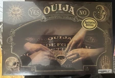 Hasbro Ouija Board Exclusive Edition Real Wood Planchette Special Graphics NIB