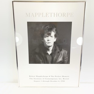 Vintage Robert Mapplethorpe The Perfect Moment Exhibition Poster