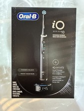 Oral-B iO Series 10 Rechargeable Electric Toothbrush - Cosmic Black