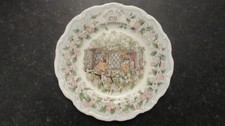 GORGEOUS BRAMBLY HEDGE THE INVITATION 8.25" COLLECTABLE PLATE PERFECT CONDITION