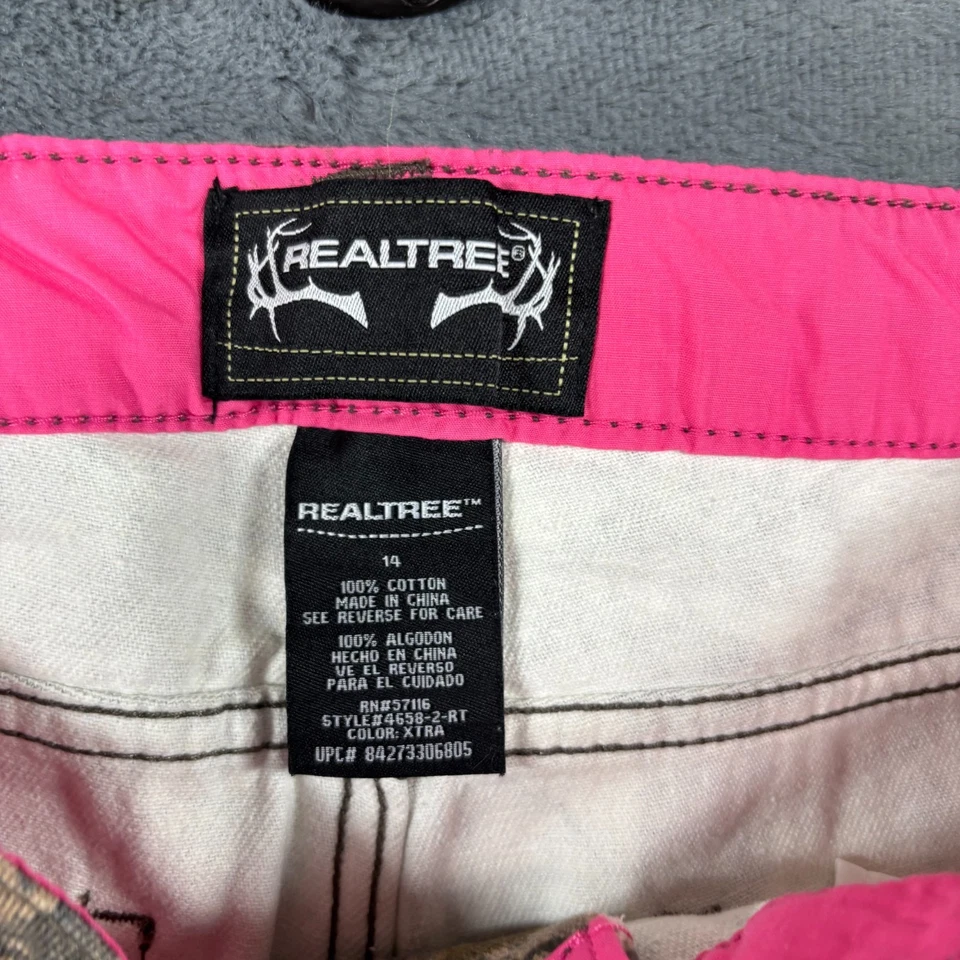 Realtree Jeans Womens Size 14 Camouflage Xtra 5 Pocket Hunting Outdoor - Image 2 of 4
