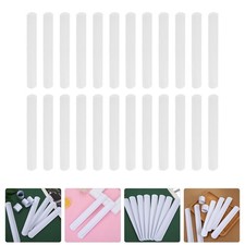 24 Pcs Diy Blank White Slap Bracelets Snap Bands Wristband Party Favors
