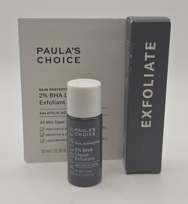 Paula's Choice Skin Perfecting 2% BHA Salicylic Acid Leave-On Exfoliant 0.33oz