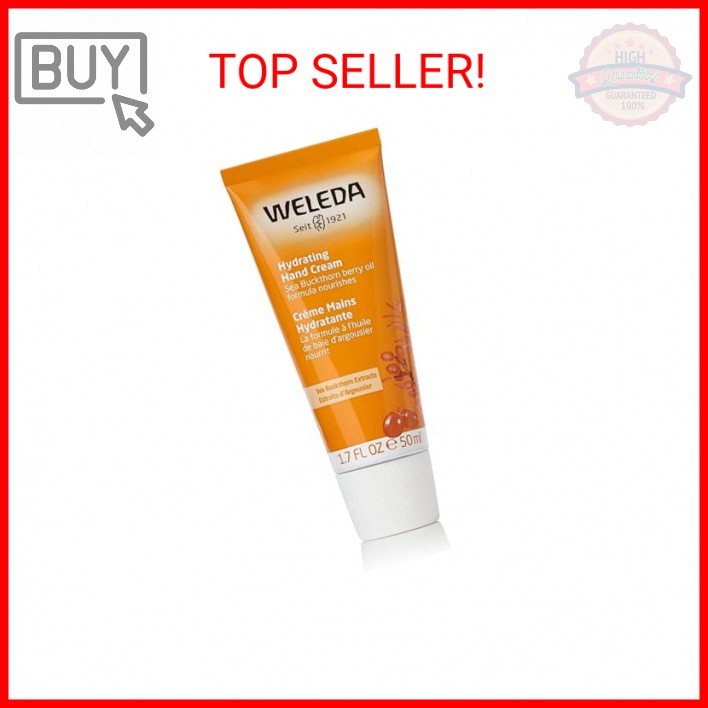 Weleda Sea Buckthorn Hand Cream, 1.7 Fluid Ounce