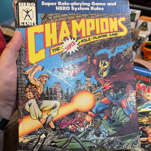 Champions The Super Role-Playing Game #400, Hardcover (1989)