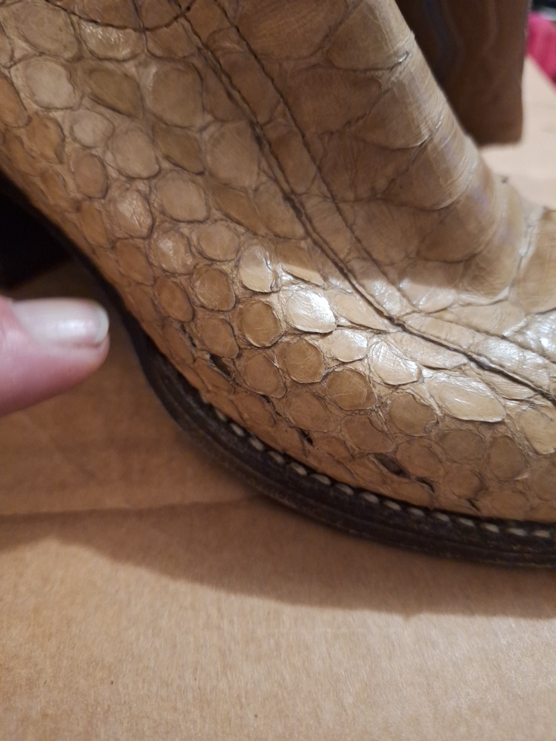 Larry Mahan Boot Collection Python Snakeskin Wome… - image 23