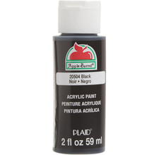 Apple Barrel Acrylic Paint in Assorted Colors 2 Ounce , 20504 Black