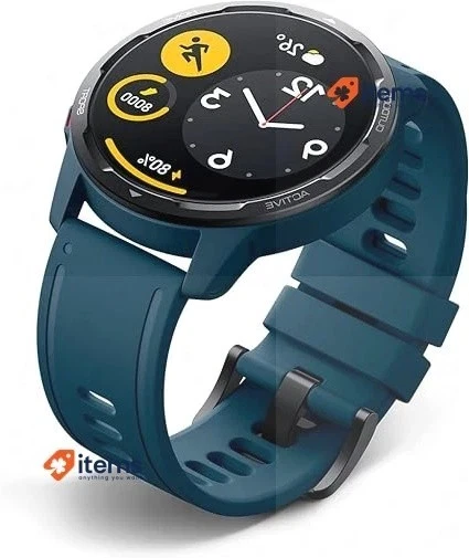 New Xiaomi Watch S1 Active - Smartwatch with 1.43 AMOLED Screen Ocean Blue - Image 2 of 2