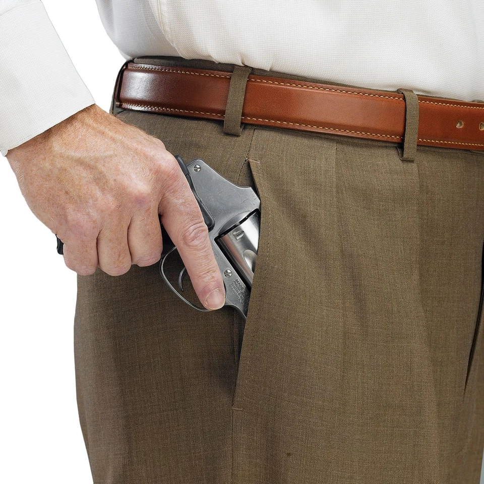 Galco Pocket Protector Handgun Leather Holster, Walther PPK/S/Walther : PRO204B - Image 2 of 3