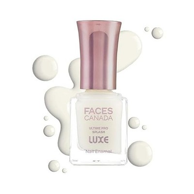 FACES CANADA Ultime Pro Splash Luxe Nail Enamel - Frosted Glaze (TC02), 12ml | G