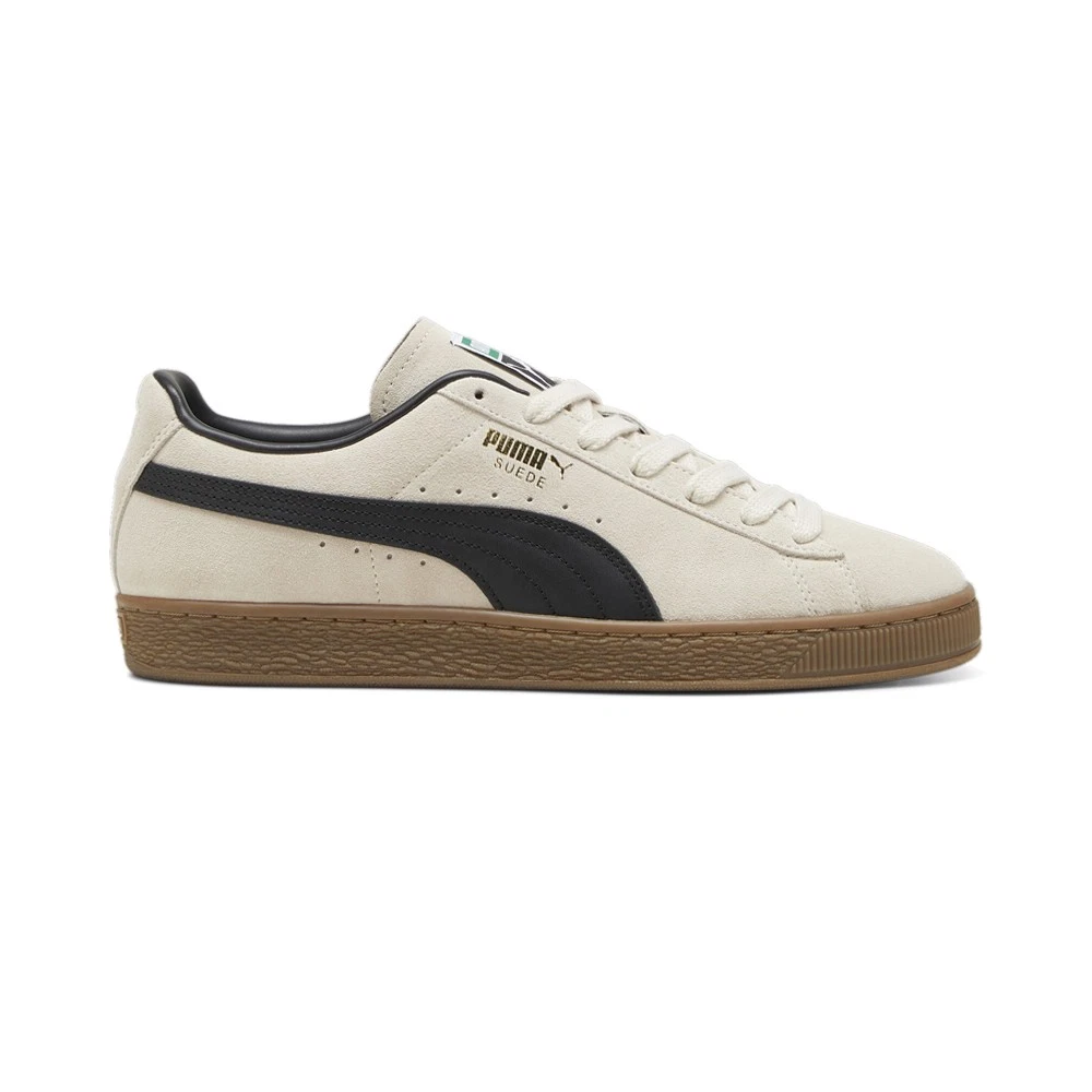 PUMA Suede Terrace Lace Up Mens White Sneakers Casual Shoes 39645109