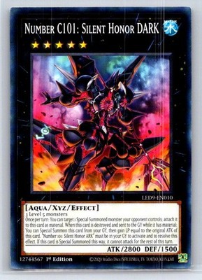Number C101: Silent Honor DARK Common Legendary Duelists: Duels From the Deep LE