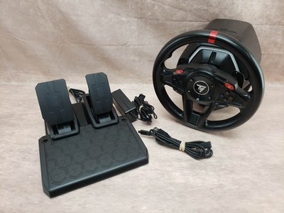 Thrustmaster T128 Steering Wheel w/ pedals, power supply, cords, good condition