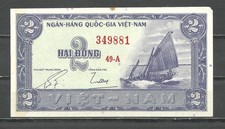 SOUTH VIET NAM, 2 Dong, 1955, UNCIRCULATED