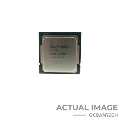 Intel Xeon W-1270 SRH96 3.4GHz 8-Core LGA 1200 CPU Processor