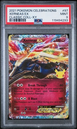 Xerneas-EX graded PSA 9 for sale on eBay