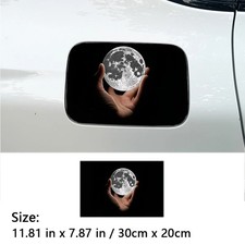 Schwarz Anime Rot Link Erde Wasserdichtes Auto Tankdeckel Aufkleber Abziehbild