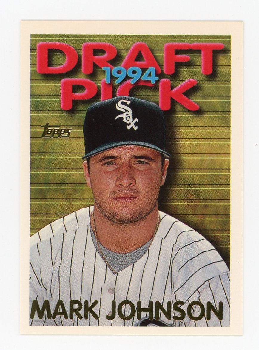1995 Topps #605 Mark Johnson White Sox
